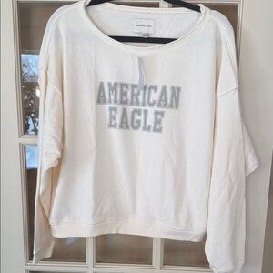 NWT American Eagle Outfitters Cream Women's Top XS
